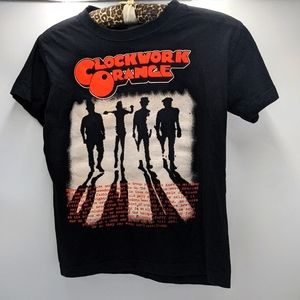 A Clockwork Orange Anthony Burgess black shirt XS